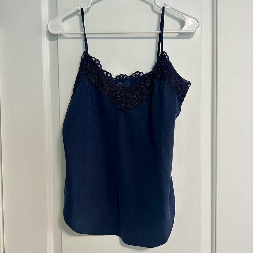 GAP Navy Blue Lace Cami Top